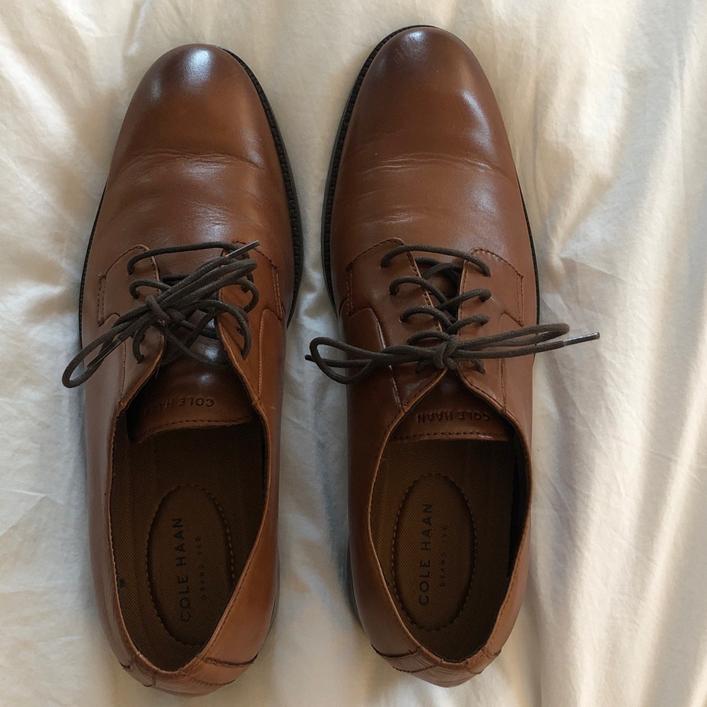 Cole Haan Brown Dress Shoes - Picture 5 of 9